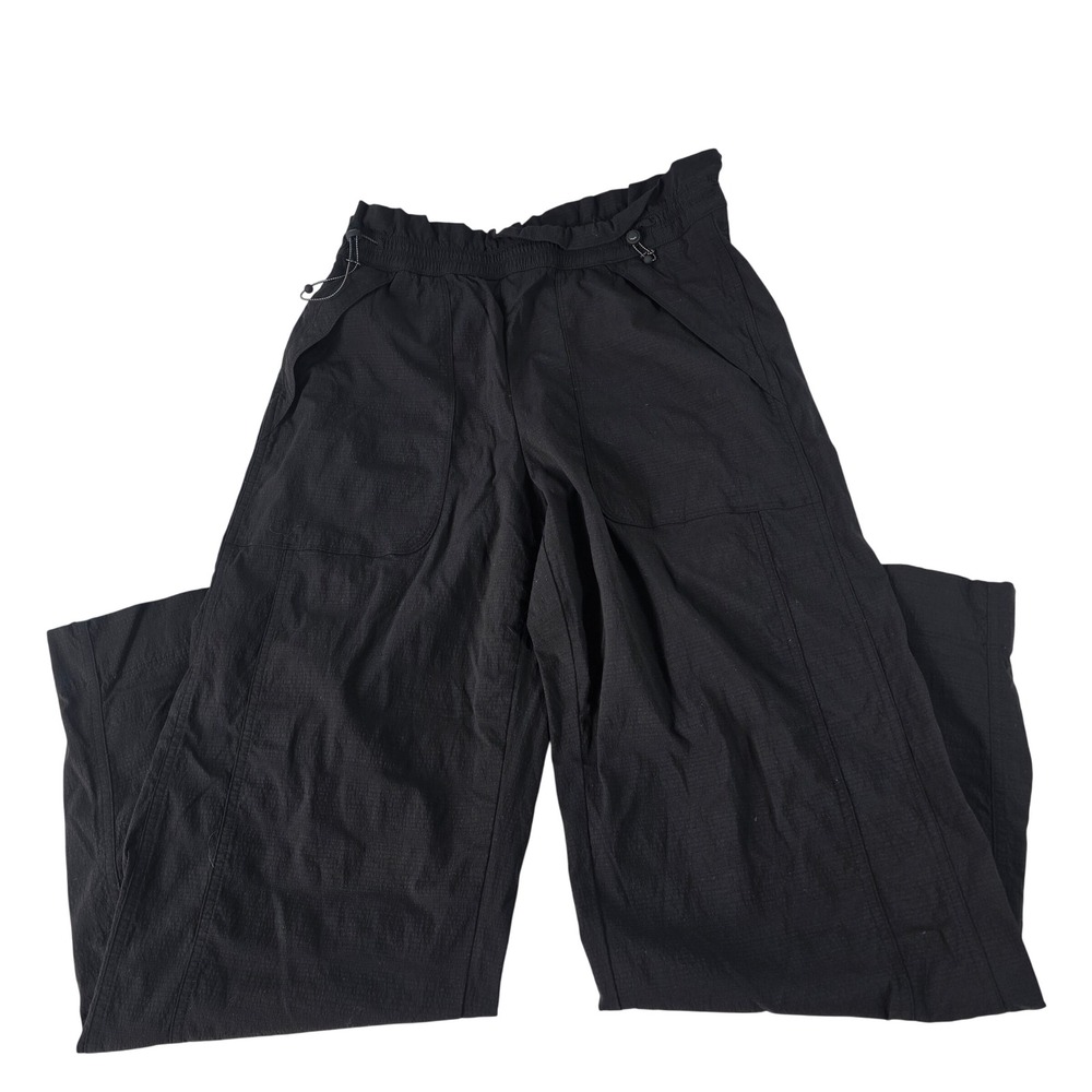 Athleta Headlands Hybrid Cargo II‎ Pants Black Size 6 533487-00 Hiking Travel